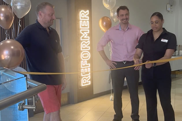 (R to L) Stephanie Joseph longest serving colleague at Acton (since first day on 2014) Marco Pandolfo Acton General Manager and Phil Edwards Ealing Contract Manager