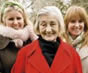 Sue Bourne with daughter Holly and mother Ethel