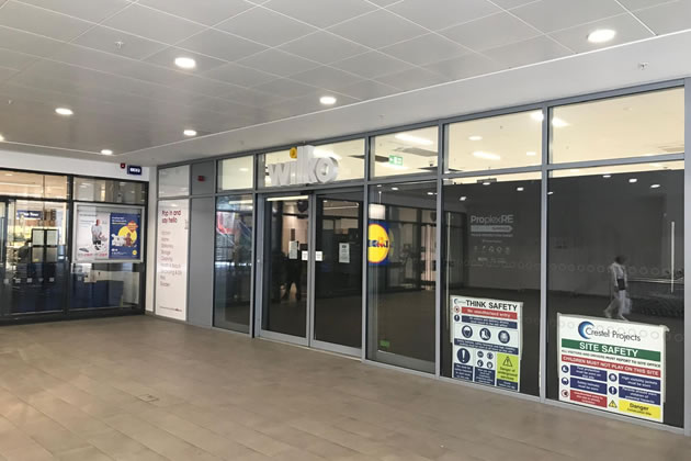 Activity at the adjacent unit has given rise to hopes of a new tenant