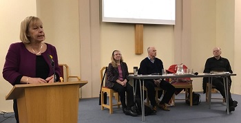 Ruth Cadbury MP, Maggie Thorburn, Dave Waller, John Stewart