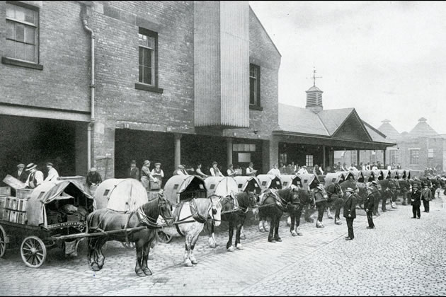 Isleworth Brewery yard 