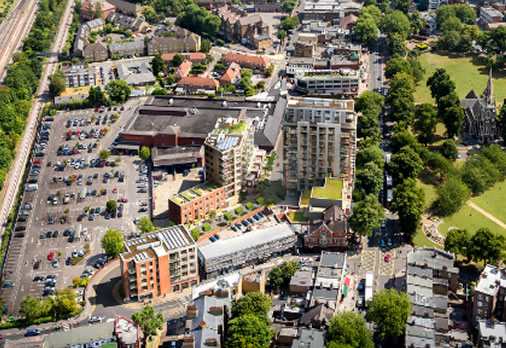 How the scheme will look (viewed from the west along Chiswick High Road) 