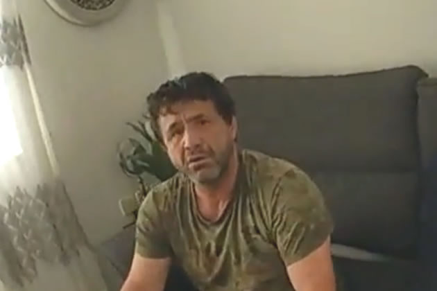 Ahoor Ramabark Fathi reacts to being told of his arrest