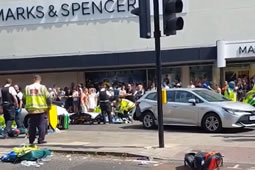 Chaos in Central Ealing as Car Ploughs into Pedestrians