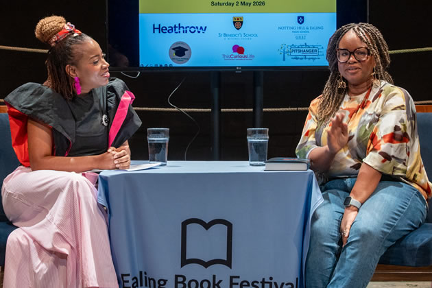Oyinkan Braithwaite, whose debut novel has earned widespread acclaim, appeared in conversation with fellow author Abi Dar&eacute;