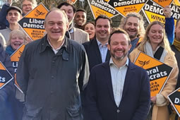 Sir Ed Davey Visits Key Ealing Battleground Ward