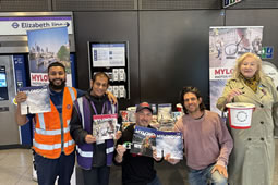 Festive Calendars and Cards Go on Sale at Ealing Broadway Station