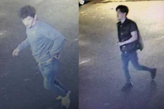 The two men sought by police in connection with Greenford assault 