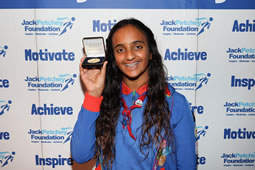 Abigail Shines at Jack Petchey Foundation Awards