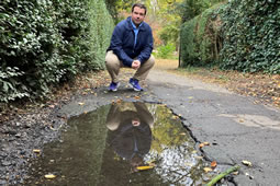 Lib Dems Blame Drainage Scheme for Flooded Lammas Park Path