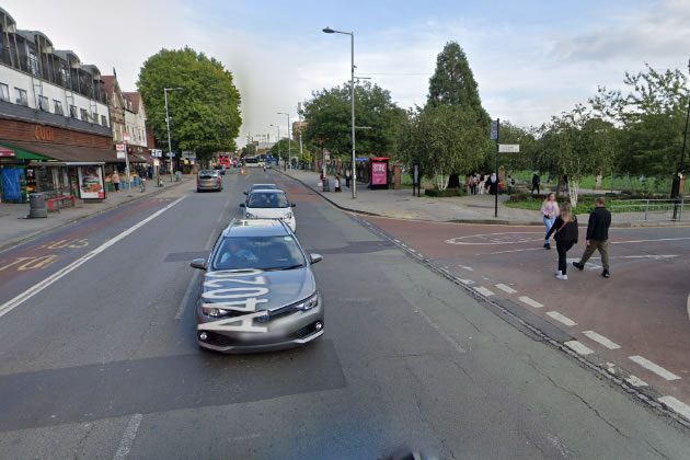 The junction of Leeland Terrace and Uxbridge Road