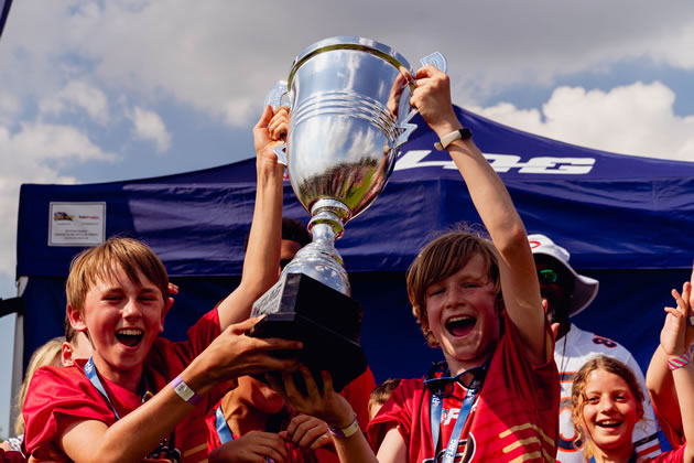 Little Ealing celebrates becoming national champions last year