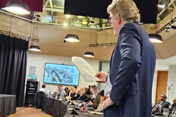 Funding Fears at Log Cabin Charity Ease