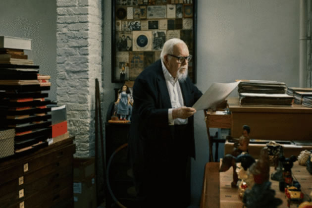 The exhibition will recreate Peter Blake's studio