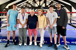 Ealing Boxing Club Celebrates Commonwealth Gold