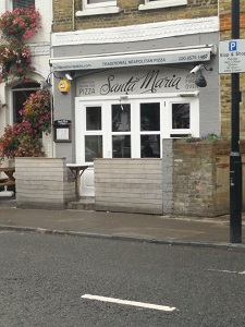 Santa Maria Pizza Restaurant - Love London winner