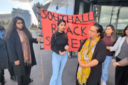 Southall Black Sisters Protests Outside City Hall