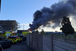 Emergency Alert Issued After Major Southall Fire
