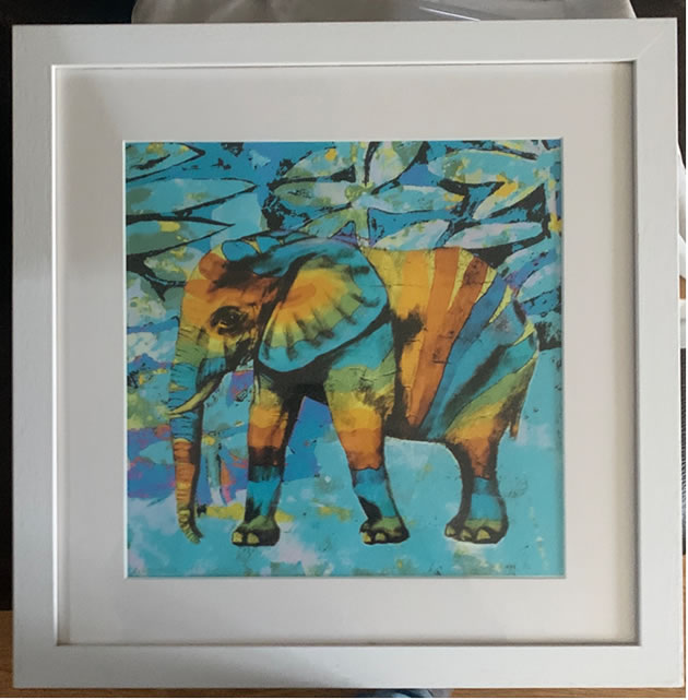 Raph Thomas & Kate Winskill Elephant artists' proof - £150 with 100% to DEC