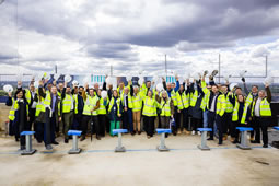 Topping-out Ceremony Held for Delayed 55 West Tower
