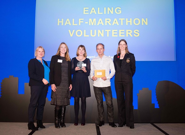 Ealing Half Marathon volunteers