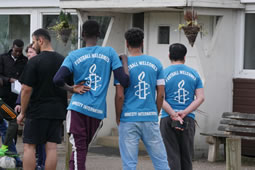 Actonians LFC Hosts Asylum Seekers in Friendly Tournament