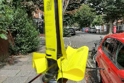 Ealing Council Accused of Blighting Streets with Yellow Notices