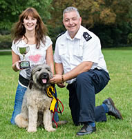 Grover the overall winner at Ravenscourt Park dog show