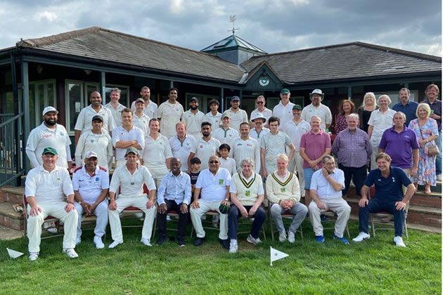 Northfields Cricket Club members gather for centenary event 