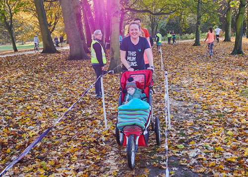 parkrun with buggy 