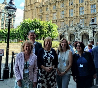 Ruth Cadbury MP and teachers