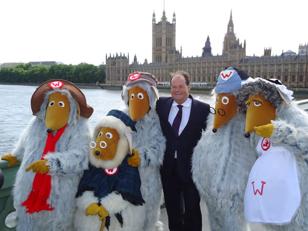 Stephen Hammond and Wombles