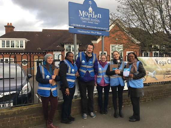 Merton car engine idling campaign